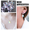 ARRICRAFT 112pcs 7 colors Electroplate Transparent Glass Charms GLAA-AR0001-45-6