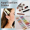 SUNNYCLUE Iron Flat Alligator Hair Clip Findings IFIN-SC0001-66B-5