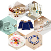 Beebeecraft Velvet Jewelry Pouches Bags TP-BBC0001-09C-04-5