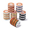 Segment Dyed Twisted Waxed Polyester Cord YC-C003-01-1