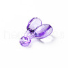 Transparent Acrylic Pendants MACR-N013-037-A01-4