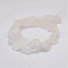 Raw Rough Natural Quartz Crystal Beads Strands G-E343-11-2