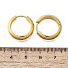 304 Stainless Steel Hoop Earrings EJEW-V005-02G-02-3