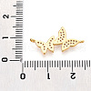 Brass Micro Pave Cubic Zirconia Pendants KK-N263-39G-3