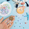 SUNNYCLUE 10 Colors Opaque Acrylic Beads SACR-SC0001-41-3