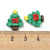 Christmas Theme Opaque Resin Decoden Cabochons CRES-B022-02C-3