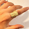 304 Stainless Steel Cuff Rings RJEW-S626-10G-B-1