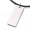 Pride Style 201 Stainless Steel Pendant Necklaces NJEW-F288-02P-3