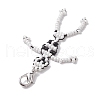 Handmade Seed Beads  Keychain Pendants Decoration HJEW-MZ00063-3