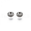 Tibetan Style Alloy Spacer Beads X1-K0NJX041-01-3