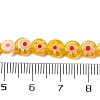 Handmade Millefiori Lampwork Beads Strands LAMP-G164-11G-4
