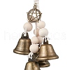 Iron Bell Pendant Decoration HJEW-JM02255-4