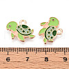 Marine Animals Alloy Enamel Pendants ENAM-T022-34E-3