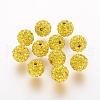 Polymer Clay Rhinestone Beads X-RB-K050-10mm-C29-1