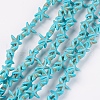 Synthetic Turquoise Beads Strands G-E456-06A-15mm-1