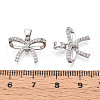 Brass Micro Pave Cubic Zirconia Pendants KK-N264-04P-3