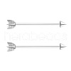 316L Surgical Stainless Steel Arrow Bar Industrial Barbell Cartilage Earrings FS-WG6688D-07-2
