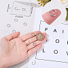 Beebeecraft 10Pcs 316L Stainless Steel Sleeper Earrings EJEW-BBC0001-56C-3