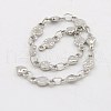 3.28 Feet 304 Stainless Steel Flower Chains X-CHS-K001-47-2