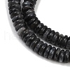 Natural Larvikite Beads Strands G-Q159-B22-01-4