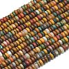 Natural Ocean Jasper Beads Strands G-P575-A36-4x2mm-2