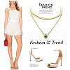 SHEGRACE 925 Sterling Silver Tiered Necklaces JN657B-6