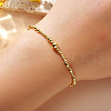 3Pcs Brass Round Beads Stretch Bracelets for Women WV3969-4
