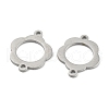 Non-Tarnish 304 Stainless Steel Connector Charms STAS-P344-08P-2