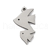 304 Stainless Steel Charms STAS-S174-12P-1