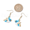 Glass Seed Beads Dnagle Earrings EJEW-MZ00399-3