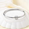 304 Stainless Steel Rhinestone Bangles for Women BJEW-Z092-04P-2