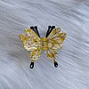 Butterfly Plastic Claw Hair Clips PW-WGED7BC-02-1