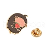 Animal Enamel Pins JEWB-H023-02G-06-3