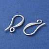 Brass Earring Hooks KK-F880-19S-2
