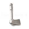 Anti-Tarnish 304 Stainless Steel Pendants STAS-I321-16P-1