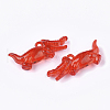 Transparent Acrylic Pendants TACR-S133-106-2