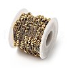 304 Stainless Steel Double Beads Cable Chains CHS-K022-01A-G-2