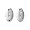 304 Stainless Steel Charms STAS-V007-03E-P-1