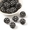 Alloy Rhinestone Beads RB-D260-B-1
