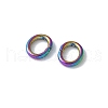 Ion Plating(IP) 304 Stainless Steel Jump Rings STAS-F221-40MC-F-2