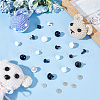   192 Sets 10 Styles Plastic Safety Eyes DIY-PH0017-93-5