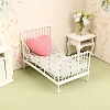 Mini Iron Children's Bed & Pillow PW-WG29734-03-1