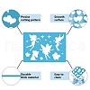 Acrylic Earring Handwork Template DIY-WH0359-085-4