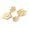 Stainless Steel Flower Stud Earrings for Women EJEW-Z074-03G-2