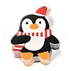 Christmas Theme Penguin Shape Paper Candy Lollipops Cards CDIS-I003-02-3