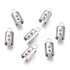 Tarnish Resistant 304 Stainless Steel Folding Crimp Ends STAS-O130-03D-1