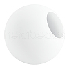 Frosted Glass Globe Lamp Shade Replacement AJEW-WH0528-04-1