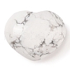 Mother's Day Gifts Natural Howlite Love Heart Stone G-I367-03J-1