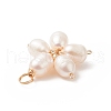 Natural Cultured Freshwater Pearl Pendants PALLOY-JF02024-3