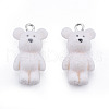 Opaque Resin Pendants RESI-T053-14-3